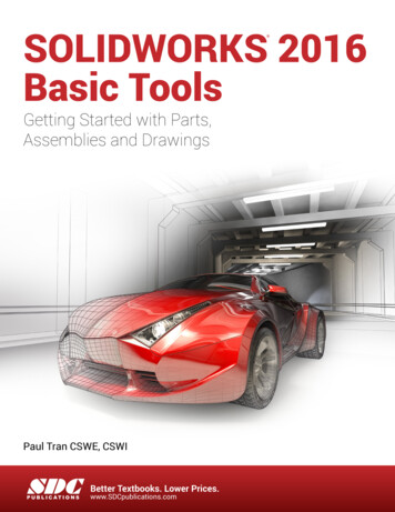 SOLIDWORKS 2016 Basic Tools - SDC Publications