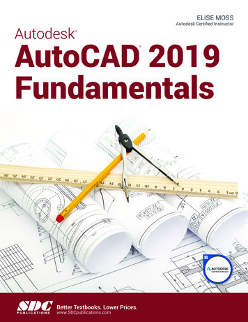 Autodesk Certified Instructor AutoCAD 2019 Fundamentals