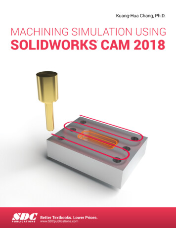 MACHINING SIMULATION USING SOLIDWORKS CAM 2018