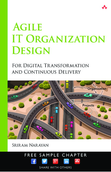 Agile IT Organization Design: For Digital Transformation .