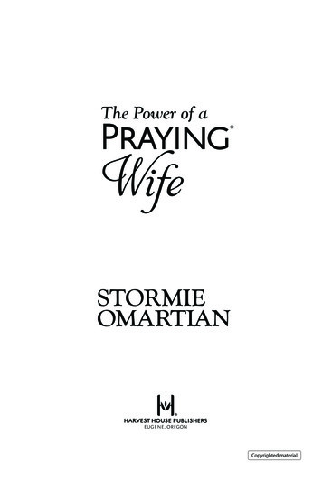 The Power Of A Praying Wife - Harvest House