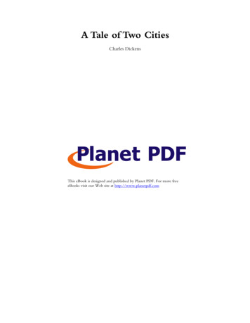 A Tale Of Two Cities - EBooks Archive By Planet PDF