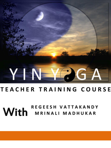 Y I N Y G A - Aayana Yoga