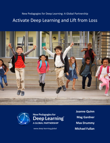 New Pedagogies For Deep Learning: A Global Partnership .