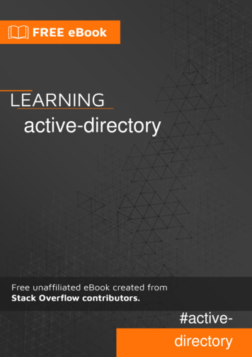 Active Directory - Riptutorial 