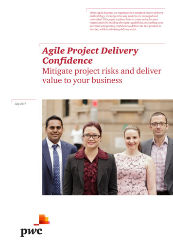 Agile Project Delivery Confidence - PwC