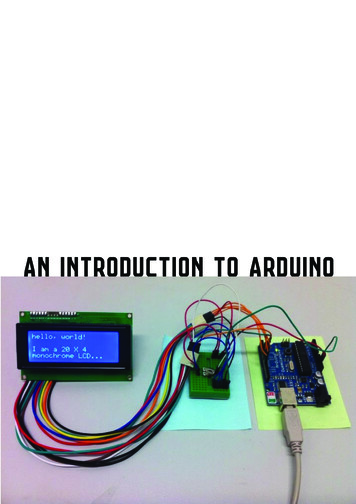 An Introduction To Arduino - Antoinette J. Citizen