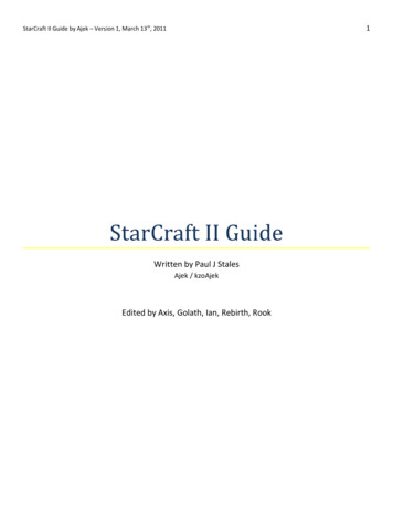 StarCraft II Guide - TL