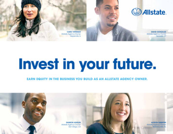 Invest In Your Future. - Allstate