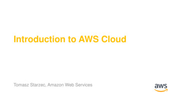 Introduction To AWS Cloud - PASSUS