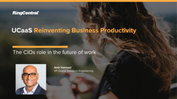 UCaaS Reinventing Business Productivity - Advocate