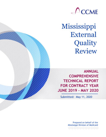 Mississippi External Quality Review