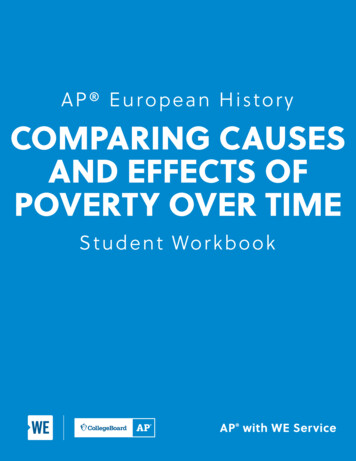AP We Service European History Poverty Workbook
