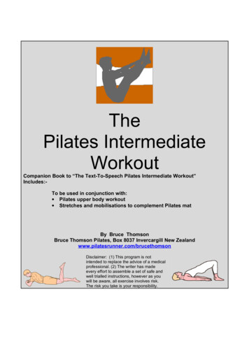 The Pilates Intermediate Workout