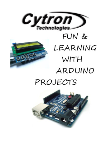FUN & LEARNING WITH ARDUINO PROJECTS