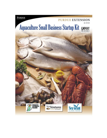 Aquaculture Small Business Startup Kit