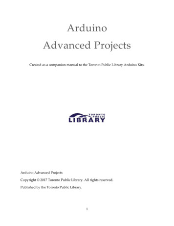 Arduino Advanced Projects - Toronto Public Library