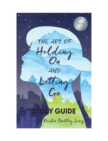 The Art Of Holding On And Letting Go Study Guide-2