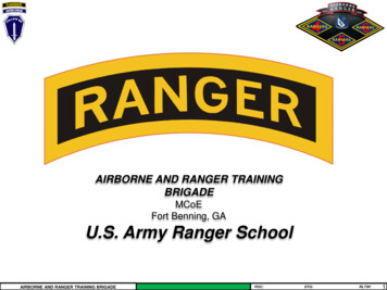 U.S. Army Ranger School