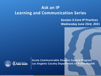 Ask An IP Learning And Communication Series