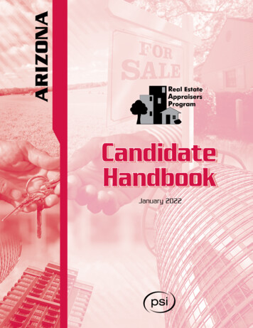 Candidate Handbook - AMP