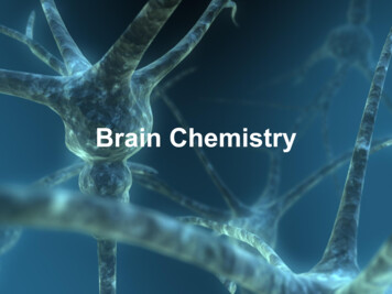 Brain Chemistry - University Of British Columbia