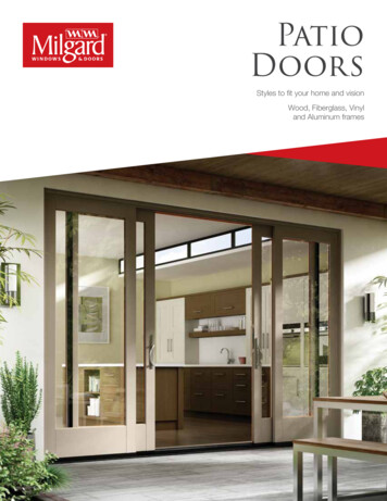 Patio Doors - GlassMan Inc