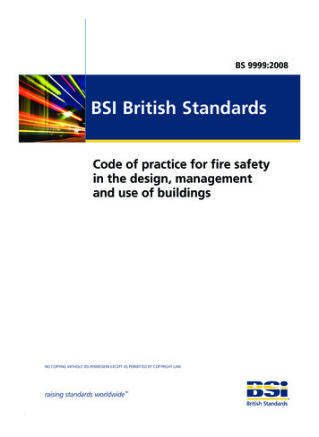 BSI British Standards - Safeflow Ventilation