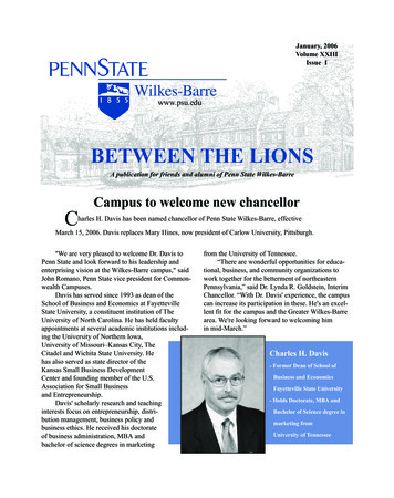 BETWEEN THE LIONS - Penn State Wilkes-Barre