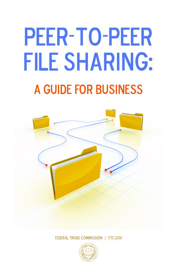 Peer-to-Peer File Sharing - Federal Trade Commission