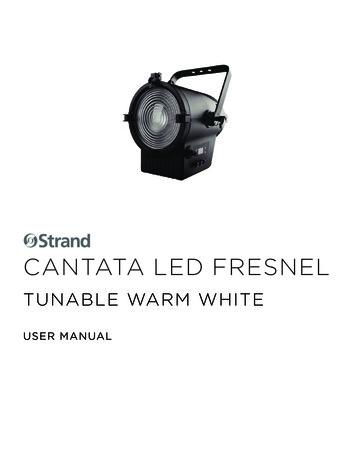 CANTATA LED FRESNEL - Strand Lighting