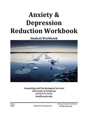 Anxiety & Depression Student Workbook