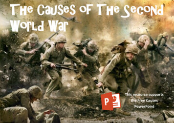 The Causes Of The Second World War - Smart Resources For .