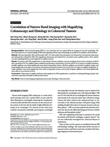 Open Access Correlation Of Narrow Band Imaging With .