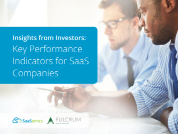 Insights From Investors: Key Performance Indicators For .