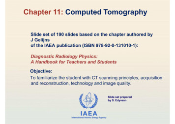 Chapter 11: Computed Tomography - Human Health Campus