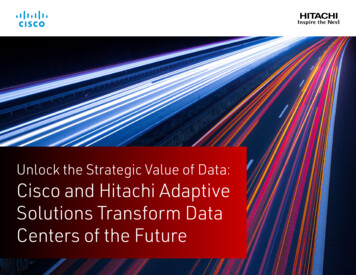 Cisco And Hitachi Adaptive Solutions Transform Data .