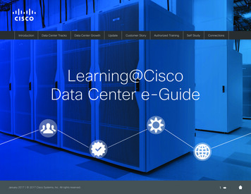 Learning@Cisco Data Center E-Guide