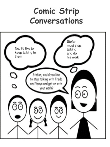 Comic Strip Conversations - Smcacademy.co.uk