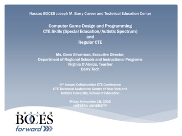 Computer Game Design And Programming CTE Skills (Special Education .
