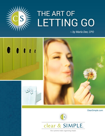 The ART Of Letting Go - Clear & Simple