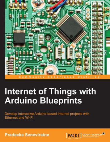 Internet Of Things With Arduino Blueprints