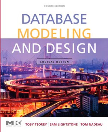 Database Modeling & Design - Ebooks