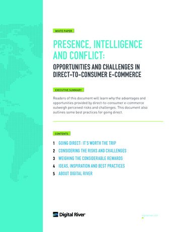 WHITE PAPER PRESENCE, INTELLIGENCE AND CONFLICT - Digital River