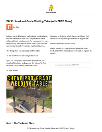 DIY Professional Grade Welding Table (with FREE Plans)