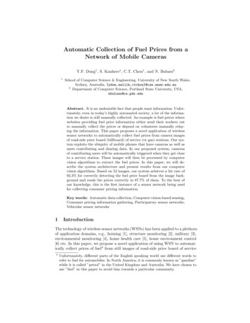 Automatic Collection Of Fuel Prices From A Network Of Mobile Cameras