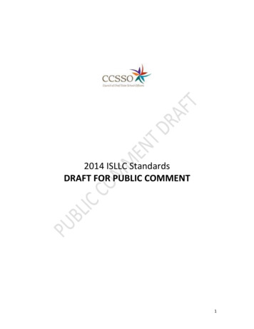 2014 ISLLC Standards
