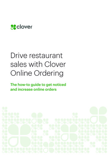 Drive Restaurant Sales With Online Ordering - Clover