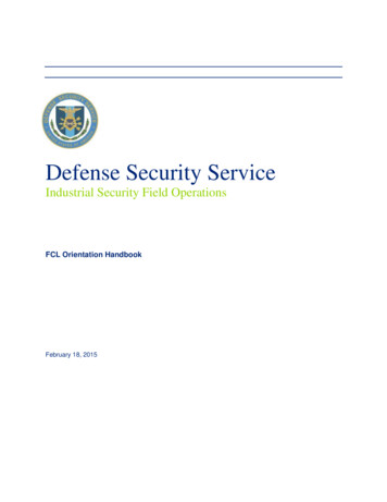 Defense Security Service - Defense Intelligence Agency
