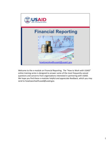 E-Module - Financial Reporting - 04.14